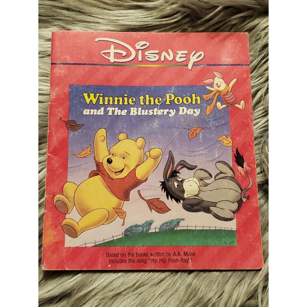 GUC Winnie the Pooh Blustery Day 1991 Read Along MISSING Vintage VTG Disney